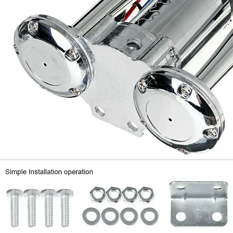 600 дБ гудок 12 В супер громкий автомобильный электрический гудок с двумя трубами воздушный гудок динамик для автомобиля внедорожника лодки поезда мотоцикла автофургона грузовика