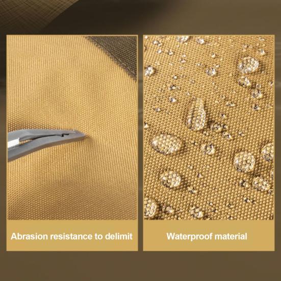 Большая вместительная сумка для рыболовных снастей из водонепроницаемой ткани Оксфорд с несколькими карманами, портативный органайзер для рыболовных принадлежностей, поясная сумка через плечо