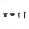 2Sets With Screw String Tree Retainer Silver Black Golden Guitar Accessory Part  For Electric Guitar