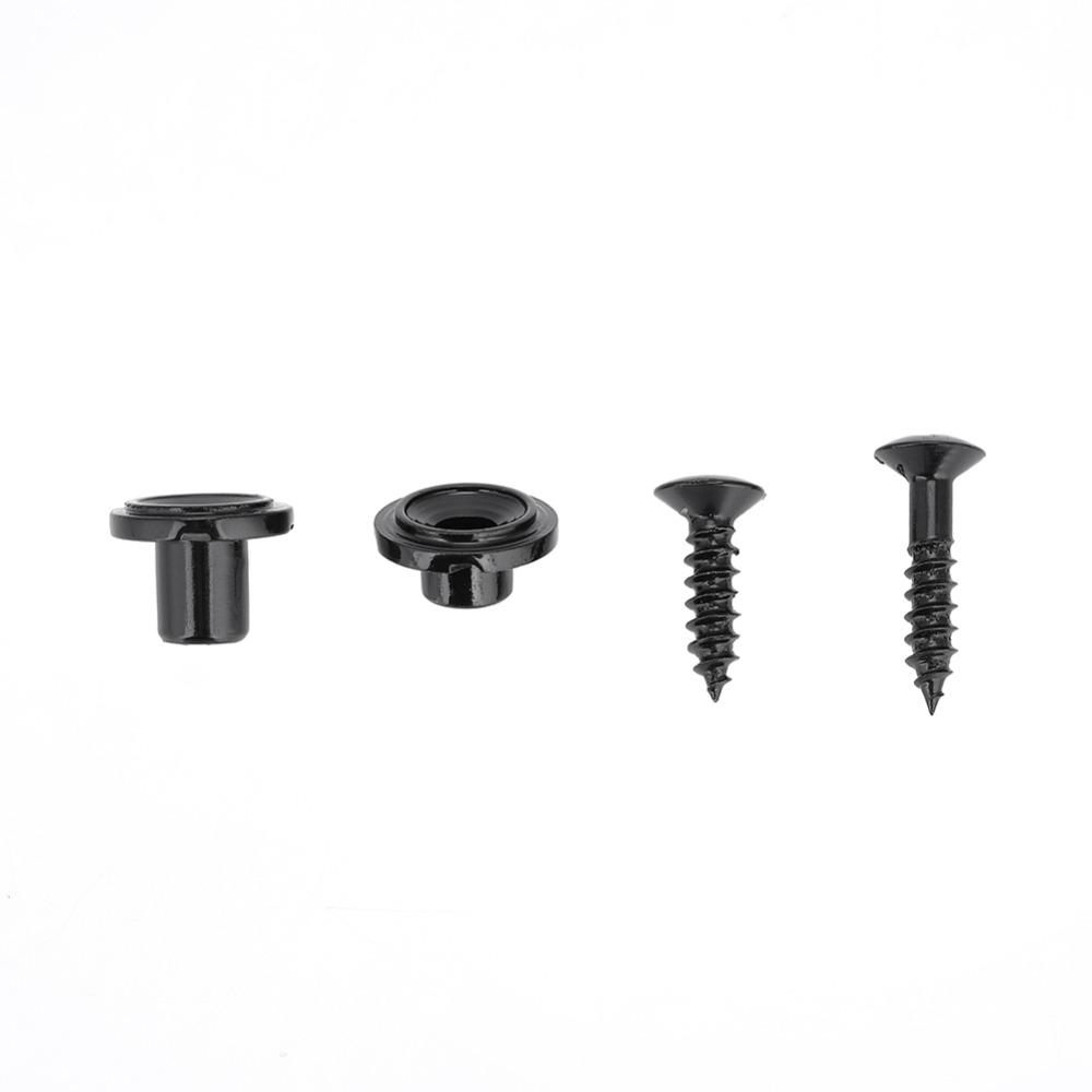 2Sets With Screw String Tree Retainer Silver Black Golden Guitar Accessory Part For Electric Guitar
