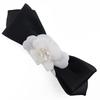 Camellia Ribbon Valletta Black / White Satin/textile Ribbon Women Used