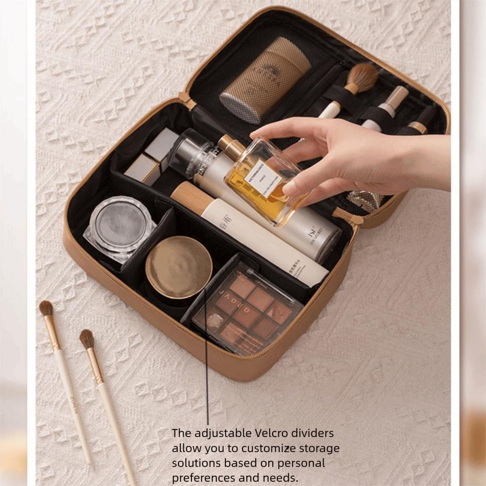 Single/Double Layer Cartoon Pattern Makeup Bag Large Capacity Women's Cosmetics Handbag  Home