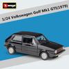 Ббураго 1:24 Фольксваген Гольф GTI Mk1 1979 Литой Дорожный Спортивный Автомобиль Модель Литье под Давлением Металл Классический Гоночный Автомобиль Транспортные Средства Модель Игрушки Подарок