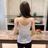 V-neck Camisole Lace Pearl Camisole Sexy Bandeau Tube Top Slim Undershirt Over Suit Underneath Tank Top