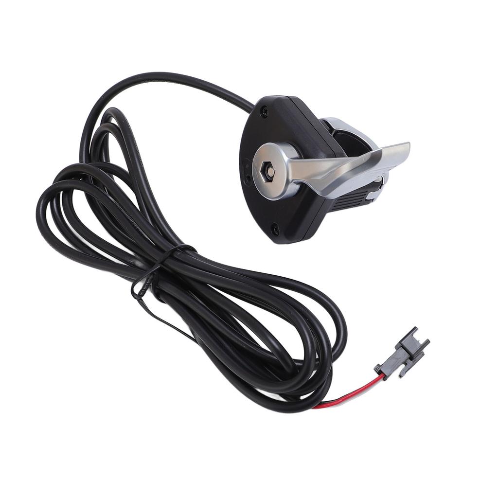 Дроссельная заслонка для большого пальца, чувствительная регулировка скорости, прочная конструкция ABS, дроссельная заслонка для электрического велосипеда для скутера