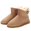 100% Natural Wool New Arrival 2024 Woman Winter Classic Snow Boots Genuine Sheepskin Women's Boots High Quality Shoes Women