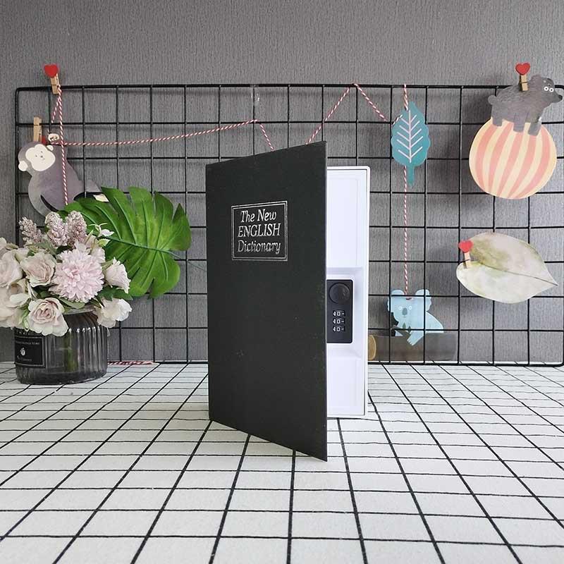 Creative Dictionary Book Safe Plastic Piggy Bank Key Safe English Dictionary Password Box Piggy Bank