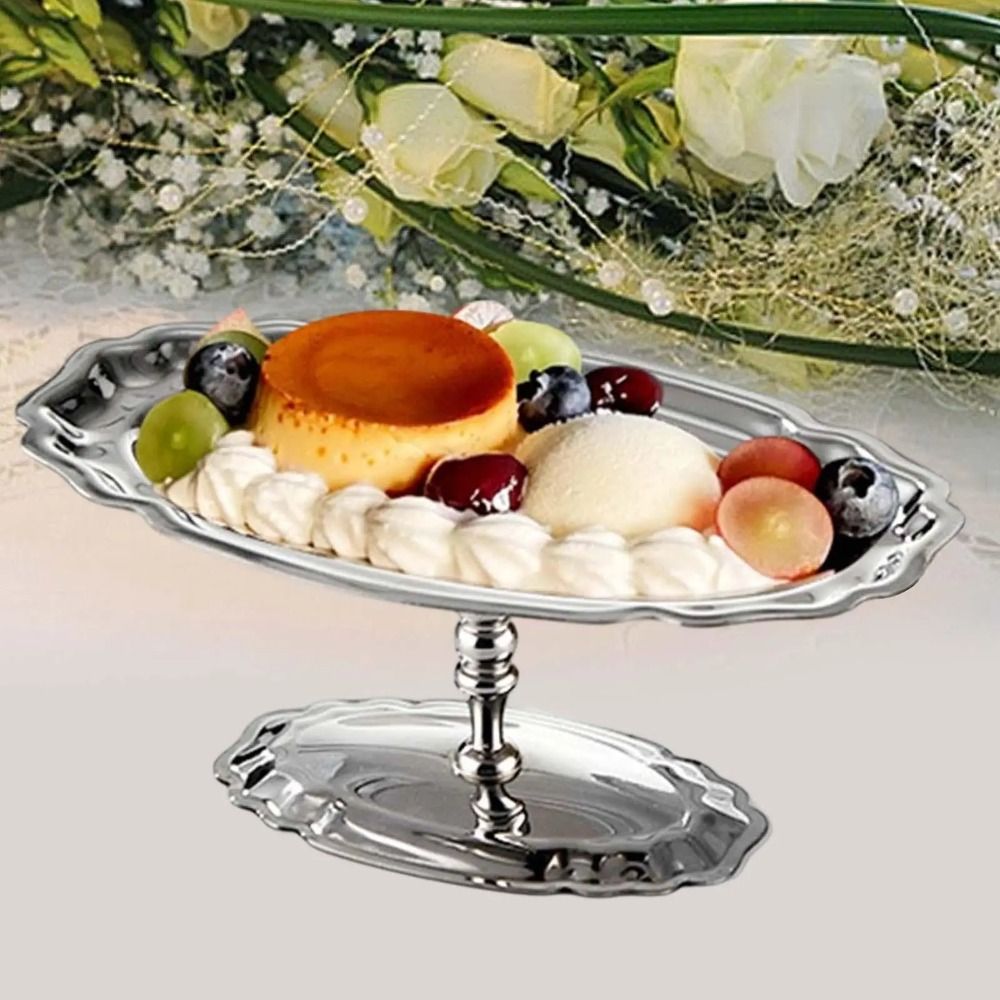 Stainless Steel Ice Cream Cup Elegant Snacks Storage Cup Tableware Fruit Plate  Serving Dish