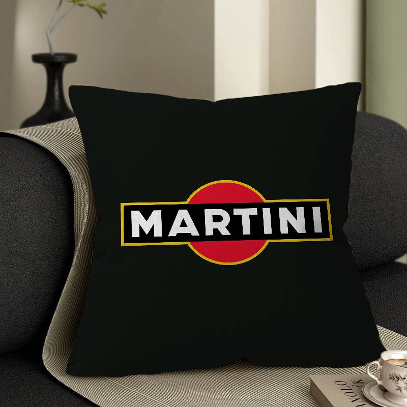 Classic Cocktail MMartini Racing Pillow Covers Cartoon Sofa Decorative Home Doublesided Printing Short Plush Cute Cushion