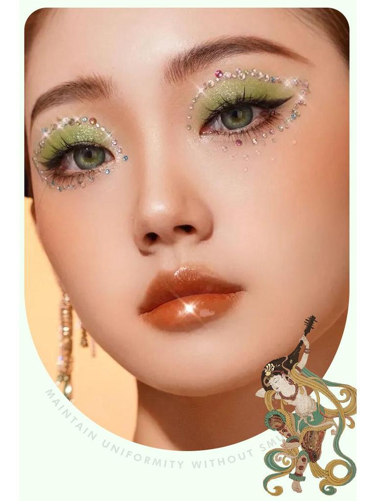 HDKT TikTok Hot 36-Color All-in-One Eyeshadow Palette: Shimmer, Highlight, Matte, Smoky Finishes, European & American Style.