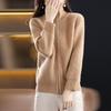 Женский кашемировый кардиган Qinghe кашемир 30% кашемир 70% шерсть осенне-зимний кашемировый утолщенный кардиган мягкий и теплый
