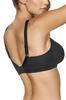 Soft Women's Bra with Smooth Cups and Wide Straps, Black Soft Women's Bra with Smooth Cups and Wide Straps, Black