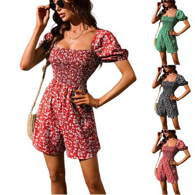 Женский удобный повседневный комбинезон с коротким рукавом, свитер, комбинезон, шорты