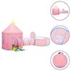 93677 vidaXL Children's Play Tent Pink 301x120x128 Cm