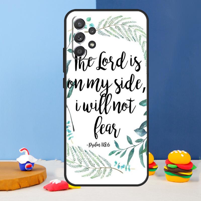 Bible Verse Quotes Case For Samsung Galaxy A53 A33 A13 A34 A54 A14 A35 A55 A15 A56 A36 A26 A16 A06 A22 A32 A52