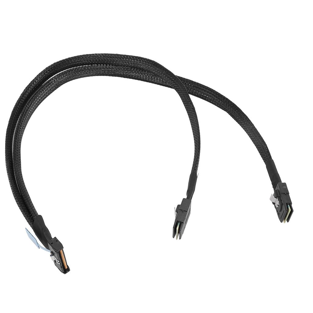 Кабель MCIO 8i на 2xSFF‑8087 PCIe 5.0 32 ГТ/с Высокоскоростной кабель-адаптер для серверных центров обработки данных 50 см