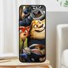 Аниме Джуди Зверополис для Xiaomi Mi 13T 13 12T 12 11T 11i 11 A3 10T 10 9 Pro Lite Ultra 5G черный чехол для телефона Funda