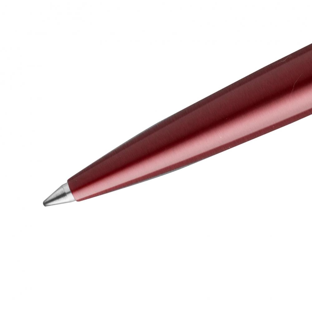Waterman Ballpoint Pen Metropolitan Essential Satin Red CT Fine Point Oil-based Gift Box Genuine Imported Product 2146628Z