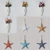 Trendy Ceramic Starfish Wall Ornament For Stylish Home Interior Design