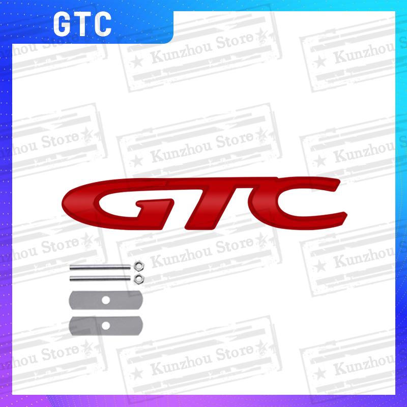1 шт. Металлический логотип GTC для Opel Zafira Mokka Meriva Insignia Corsa Astra Adam Vauxhall Эмблема Наклейка на переднюю решетку автомобиля задний багажник