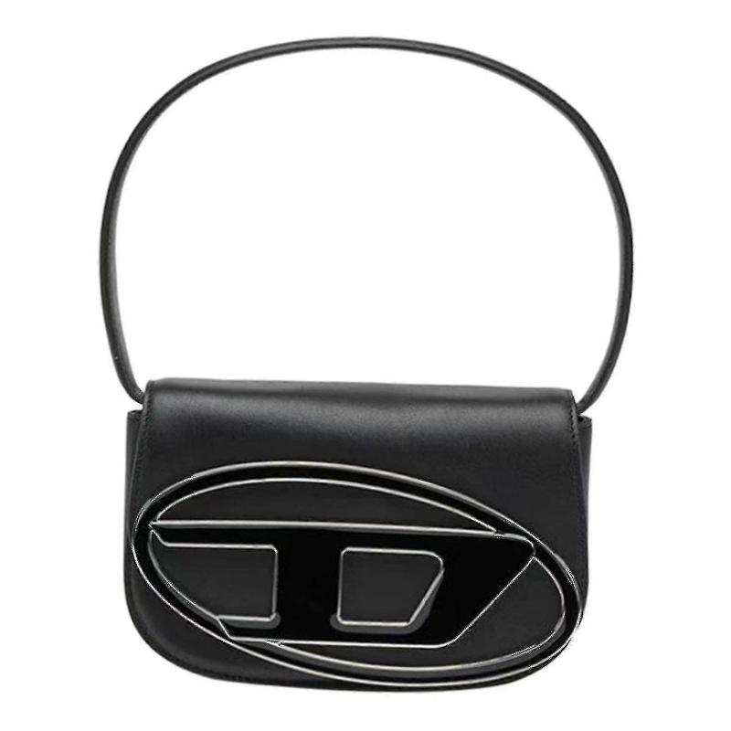 Трендовая легкая женская сумка-клатч через плечо из черной искусственной кожи