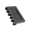 4/5 Slots Pool Cue Holder Billiard Stick Rack Portable Nonslip Against Table Cue Stick Claw Rack Pool Cue Accessories