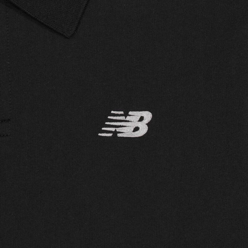 New Balance Мужская рубашка-поло черная NFE21011-BK