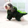 Одежда для домашних животных, наряд для трансформации, коралловый флис, осенне-зимняя одежда для четвероногих собак, одежда для маленьких собак, одежда для больших собак