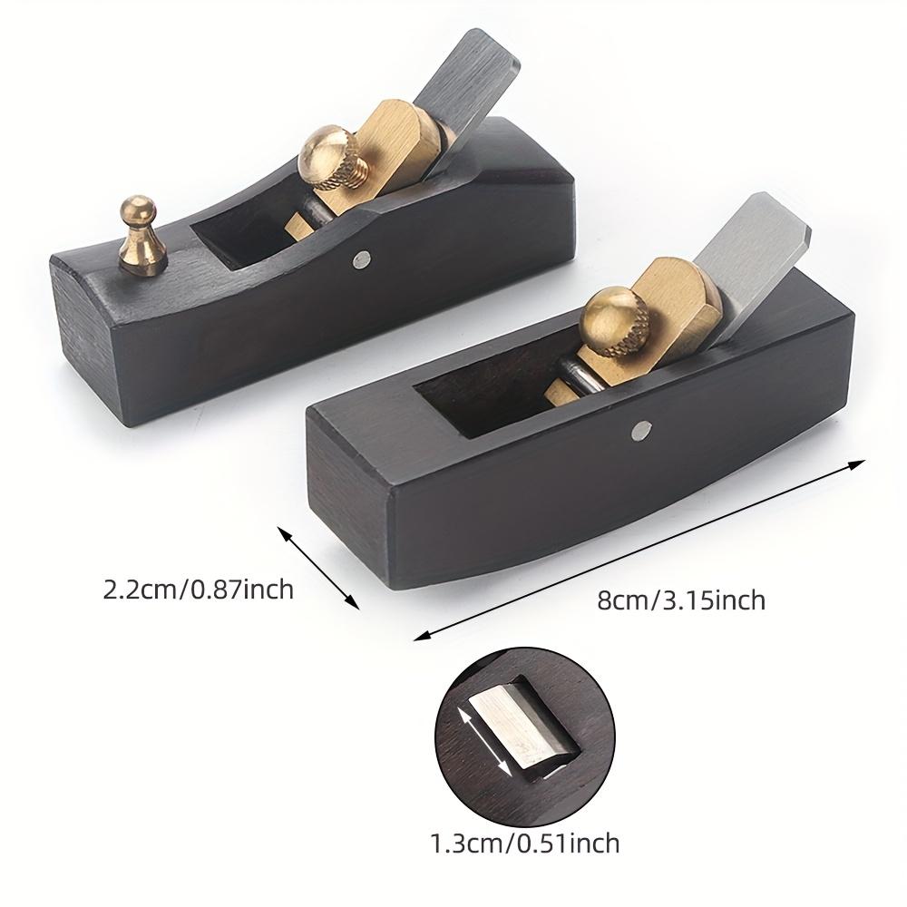 1 набор Ручные Мини Деревянные Кожаные Инструменты для Снятия Фаски - Плоские/Изогнутые Сниматели Фаски, Идеально для Кожевенного Ремесла DIY, для Утончения, Обрезки и Сглаживания Кромок