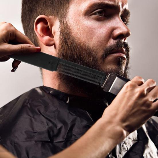 Складная расческа 3-в-1 с широкими и частыми зубьями, многофункциональная расческа для укладки с эргономичной ручкой, портативная дорожная карманная расческа, расческа для усов и бороды для мужчин