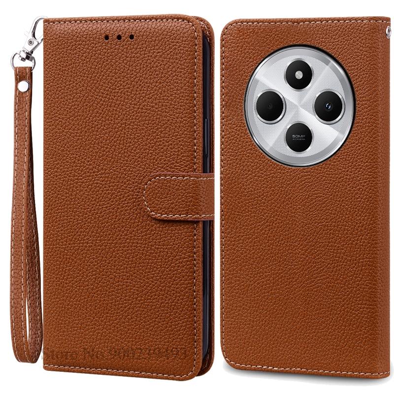 For Redmi 14C 4G Case Soft Silicone Pu Leather Wallet Flip Case For Xiaomi Redmi 14C Case Stand Book Cover For Redmi 14 C Fundas
