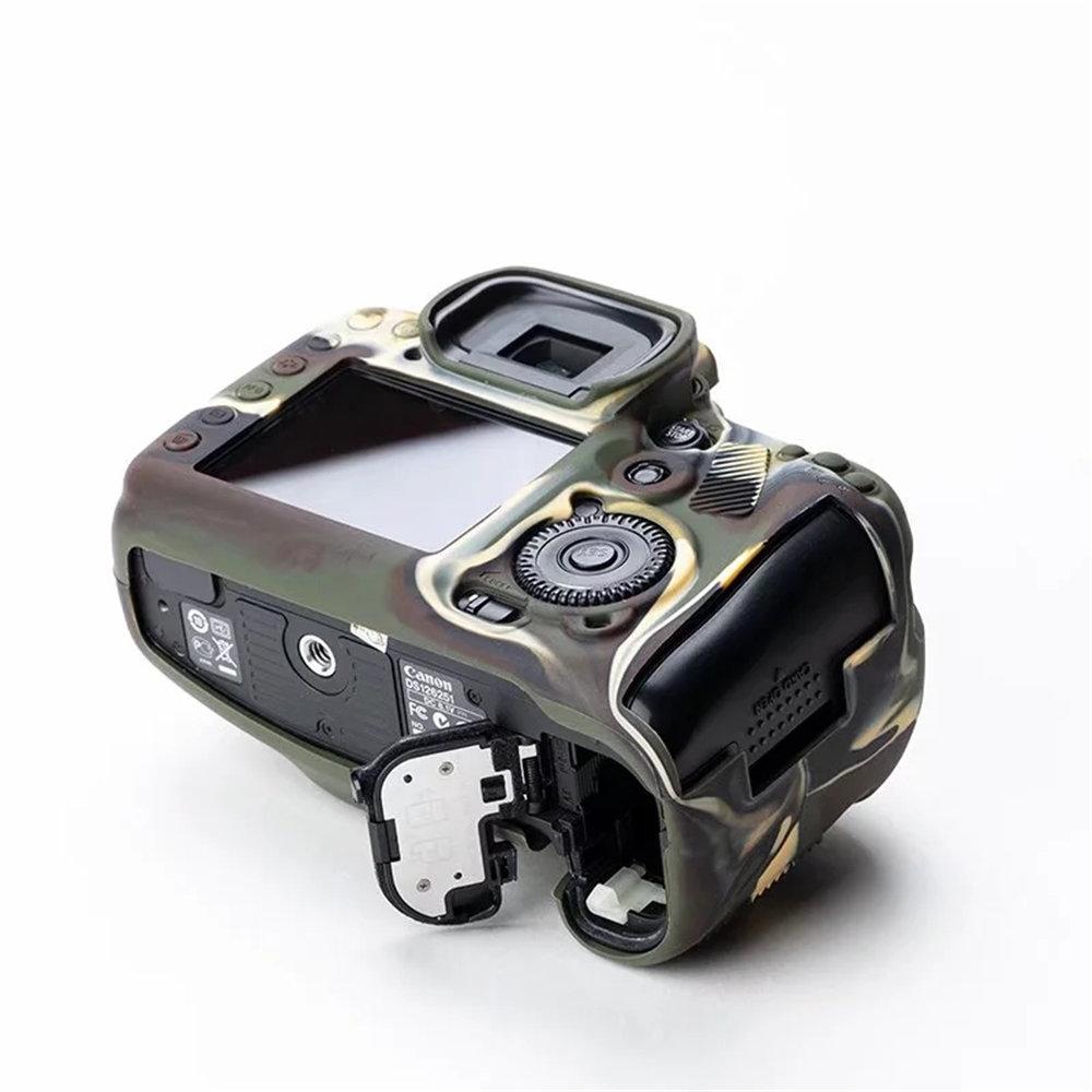 Мягкий силиконовый защитный чехол для корпуса камеры для Canon EOS 600D 650D 700D R10 R7 RP R6 R 7D 77D 5D3 5D4 6D 80D 70D 6DII 1500D 1300D 200D