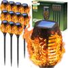 Lumiled Ignis 12X Солнечный садовый светодиодный факел на колышке, эффект пламени