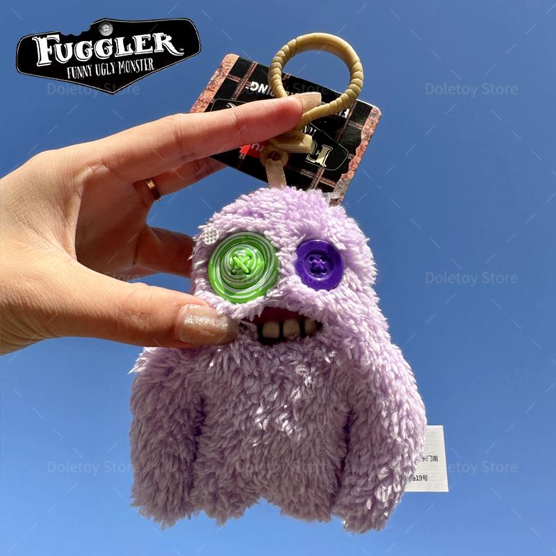 Милые брелоки-игрушки Fuggler Забавный Уродливый Монстр Фугг Саскуш Нерешительная Улыбка Улыбающийся Монстр Милый Плюшевый Коллекционный Подвеска для Рюкзака