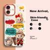 Apple iPhone 17 Full Coverage Shockproof Case Creative Vintage White Angel Eye Fabric Doll Protective Cover