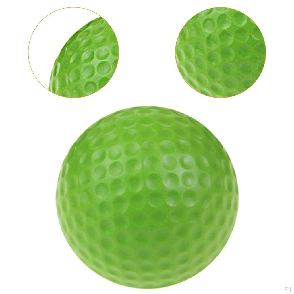 10 шт. мячей для гольфа диаметром 4,2 см, портативные, легкие, реалистичные, для тренировок