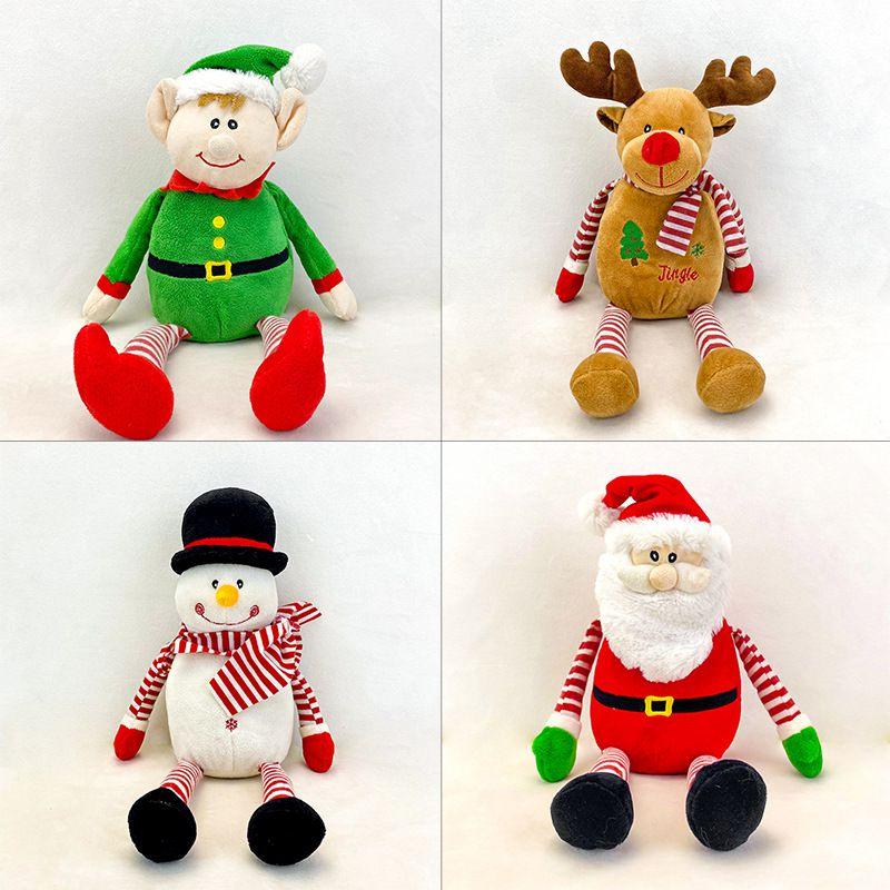 Premium Plush Stuffed Santa Doll For Festive Home Decorations