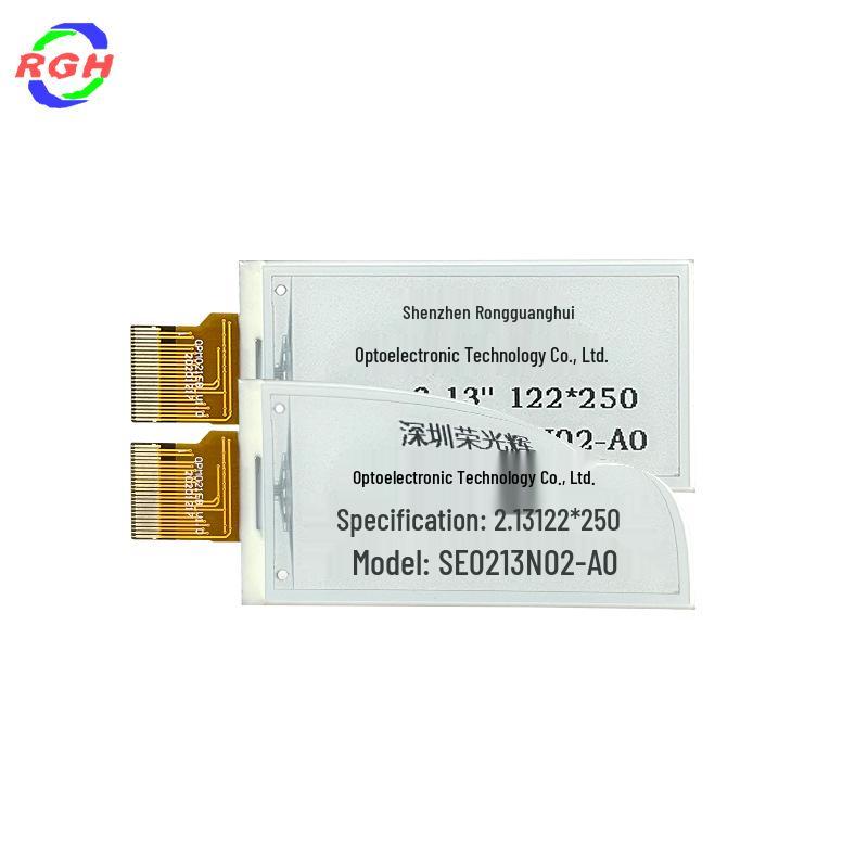 2.13-inch E-Paper Ink Display: Customizable LCD Tag & Photo Album Screen for Notebooks