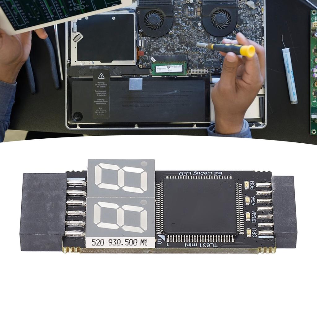 TL631 Материнская плата Диагностическая карта TL611 Анализатор ноутбука Адаптерная карта PCIE LPC Порт ПК Отладка компьютера