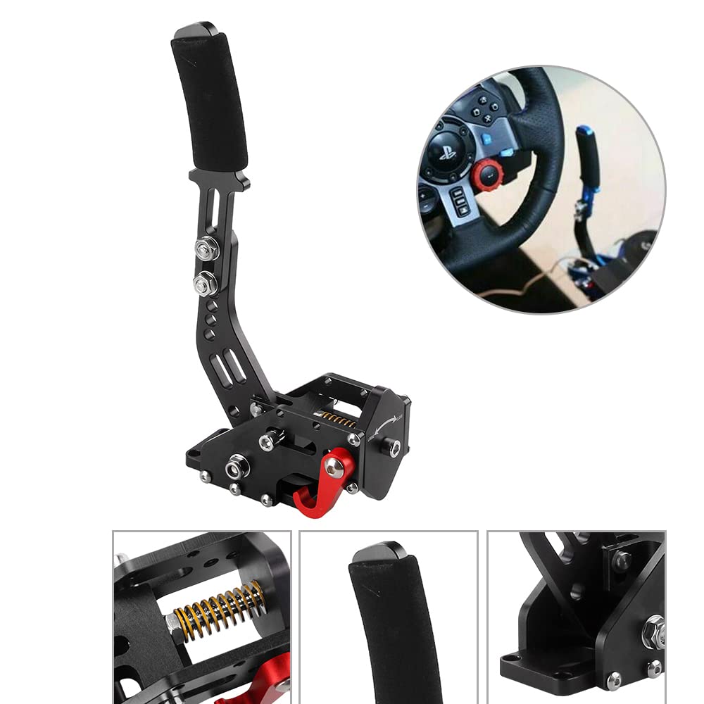 MUTEKI Handbrake Game Handbrake No Chip DIY Handbrake Easy Installation Racing Game Handbrake Controller Handbrake Controller (черный)