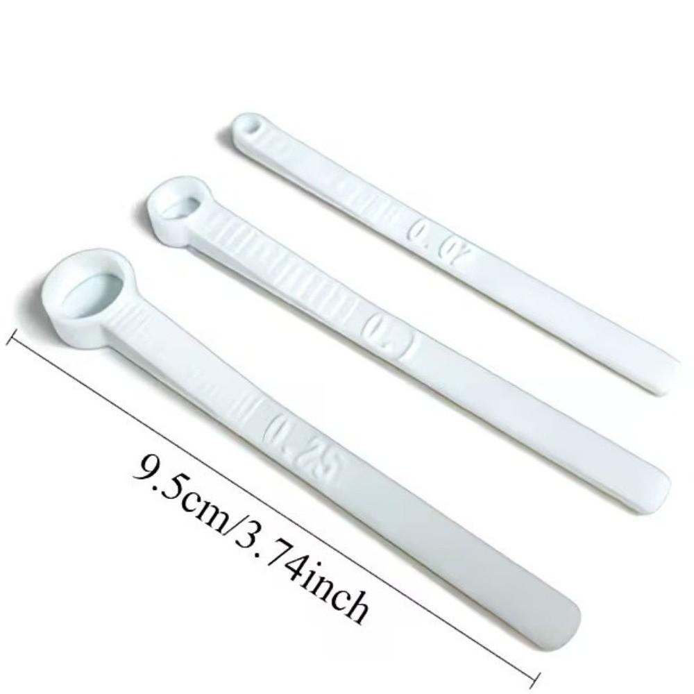 3Pcs Multi-size Fish Food Measuring Spoon Feeding Food Scoop Set for Aquariums & Fish Tanks