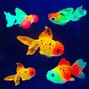 Аквариумная имитация рыбы силиконовая подводная большая искусственная рыба светящаяся аквариумная ландшафтная композиция