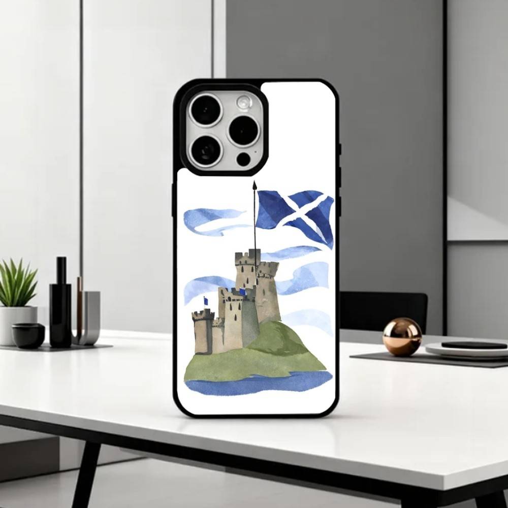S-Scotland S-Scottish F-Flag Phone Case For iPhone17,16,15,14,13,12,11 Plus,Pro Max Magnetic For Magsafe Wireless Charging