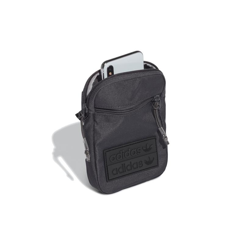 Adidas Originals Recycled Polyester Crossbody Bag Regular Unisex Black Adidas GN2382