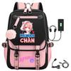 Harajuku Simple and Versatile Junior High School Student Schoolbag Female Lightweight Large-capacity Junior High School Student Backpack