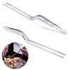 1Pc Stainless Steel Kitchen Tweezers Bbq Food Tweezers Clip For Picnic Bbq