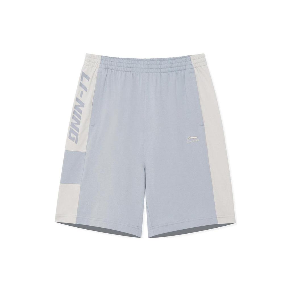 Li Ning Спортивная Модная Коллекция Повседневные Шорты Мужские Серые AKSS305-3