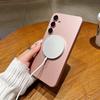 Роскошный магнитный мягкий ТПУ чехол для телефона Samsung A17 A56 A36 A26 A16 A06 A55 A35 A25 A15 A05 S A54 A34 A24 A14 Magsafe чехол