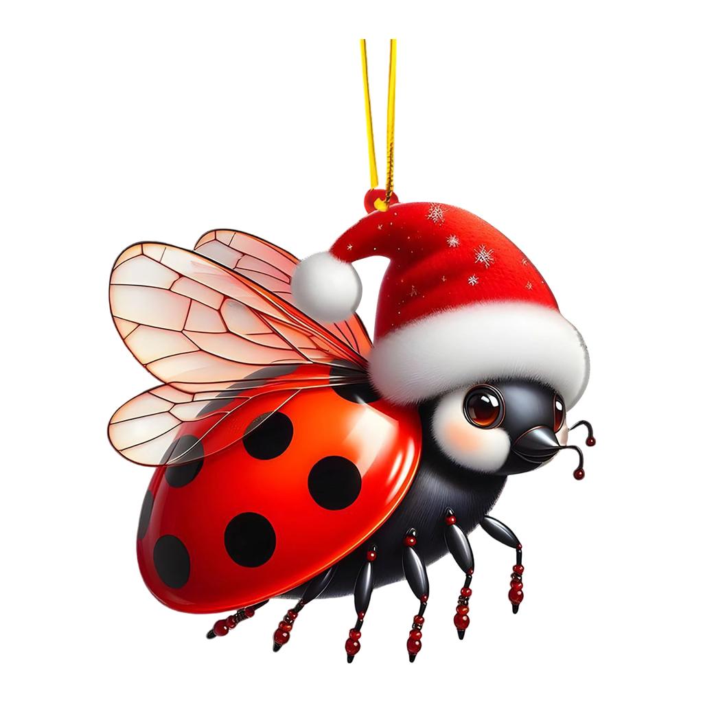 2D Рождественские украшения, Акриловая плоская елка, Домашний декор, Подвеска на елку