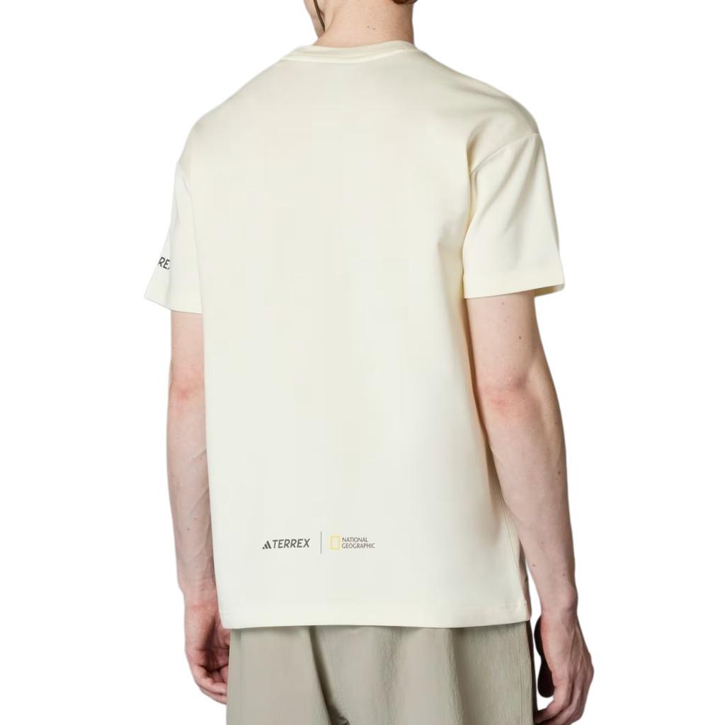 Adidas x National Geographic T Shirt Unisex White JD5962